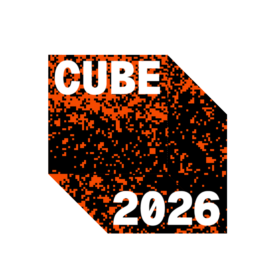 CUBE 2026 pixel logo showing the evolved conference identity